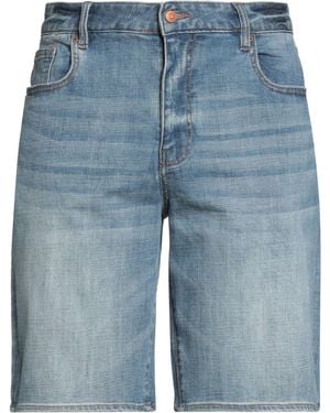 ARMANI EXCHANGE Denim Shorts - Blue