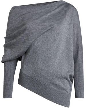 Liviana Conti Jumper Virgin Wool - Grey