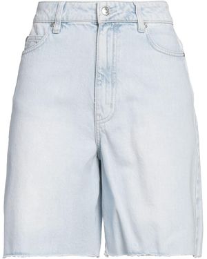 Second Female Denim Shorts Cotton - Blue