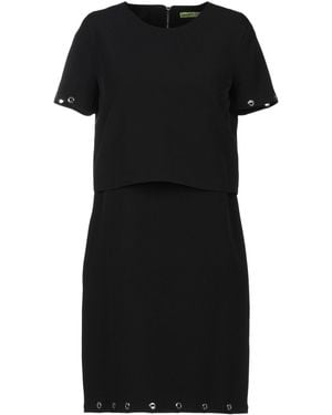 Versace Jeans Couture Mini Dress Polyester, Elastane - Black