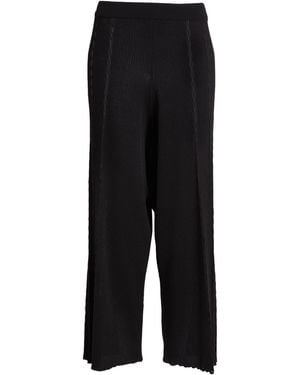 Manila Grace Pants Viscose, Polyester - Black