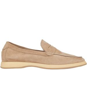 Andrea Ventura Firenze Loafers - Natural