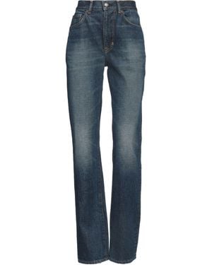 【送料&関税込】Tom Ford High-rise Straight Leg Jeans High-rise straight jeans in blue - Tom Ford | Mytheresa