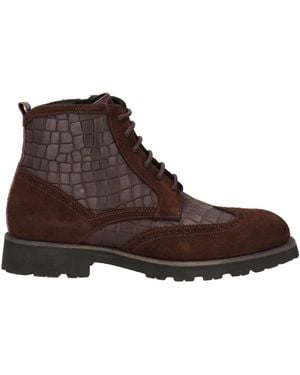 Giovanni Conti Ankle Boots Leather - Brown