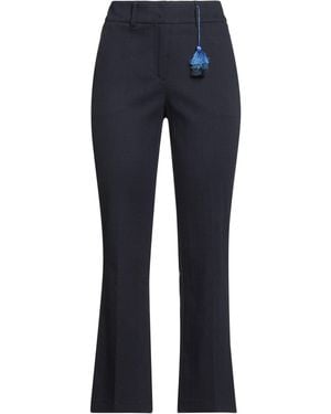 19.70 Nineteen Seventy Midnight Pants Cotton, Elastane - Blue