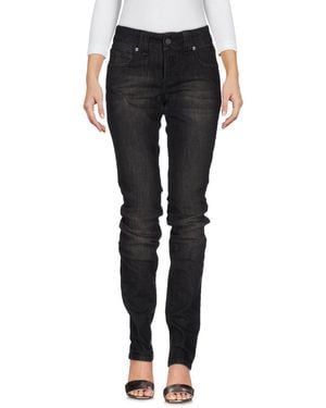 John Galliano Jeans Cotton, Elastane - Black