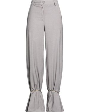 ViCOLO Light Pants Polyester, Viscose, Elastane - Gray