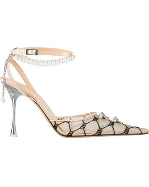 Mach & Mach Court Shoes - Metallic