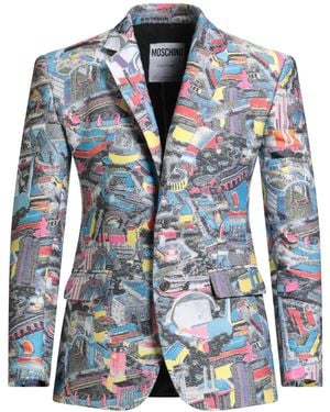 Moschino Couture Blazer Polyester - Blue