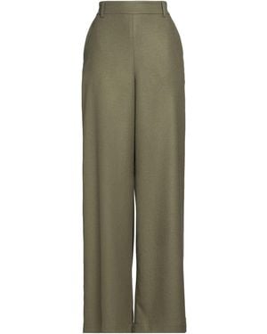 Niu Pants Polyester, Viscose, Wool, Elastane - Green
