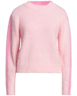 Sandro Light Jumper Polyamide, Mohair Wool, Alpaca Wool, Elastane - Pink
