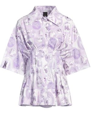 REIMAGINE PINKO x PATRICK MCDOWELL Shirt Cotton - Purple