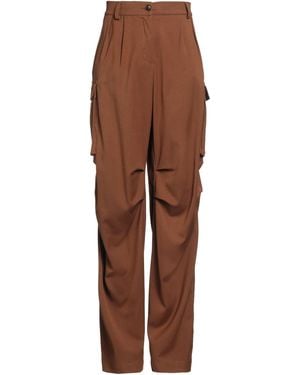 Aniye By Trousers Polyester, Viscose, Elastane - Brown