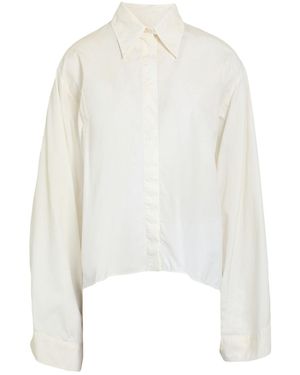 MM6 by Maison Margiela Ivory Shirt Cotton - White