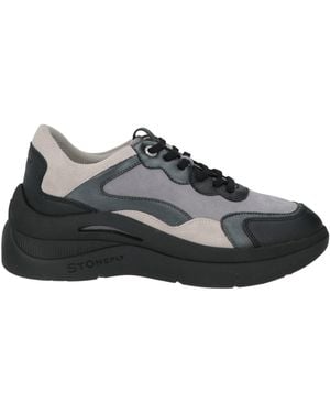 Stonefly Sneakers Leather - Black