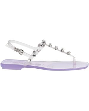 Sergio Rossi Thong Sandal - White