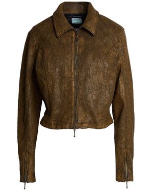 Guess Jacket Cotton, Polyester, Elastane, Elastomultiester - Green