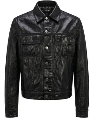 Amiri Denim Outerwear - Black