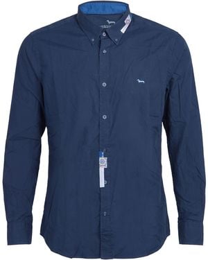 Harmont & Blaine Shirt Cotton - Blue