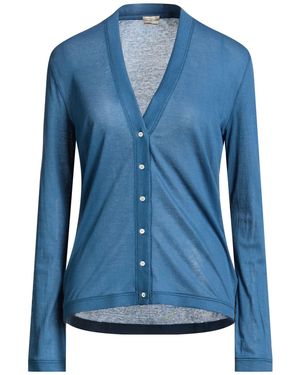Massimo Alba Cardigan Cotton, Silk - Blue