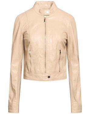 Liu Jo Jacket Lambskin - Natural