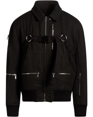 Rick Owens Jacket Polyester, Cotton, Virgin Wool - Black