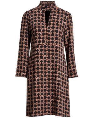 Nenette Mini Dress - Brown