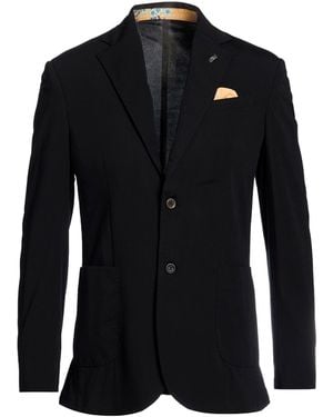 Bob Blazer Viscose, Polyamide, Elastane - Black