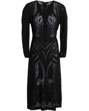 Alberta Ferretti Vestido Midi - Negro