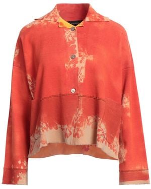Cividini Cardigan Cotton, Polyamide, Elastane - Red