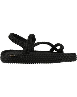 Bohonomad Espadrilles Textile Fibers - Black
