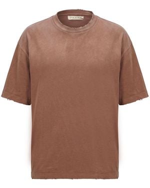 Paura T-Shirt Cotton - Brown