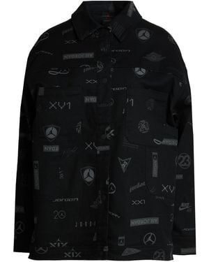 Nike Jacket Cotton, Elastane - Black