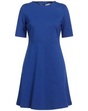 Caractere Mini Dress Viscose, Polyamide, Elastane - Blue