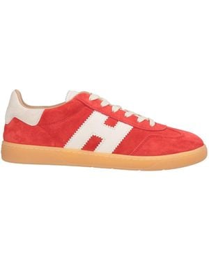 Hogan Trainers Leather - Red
