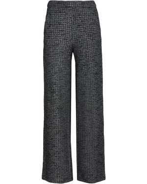 RAFFAELLO ROSSI Pants Cotton, Polyester, Polyamide, Elastane - Gray