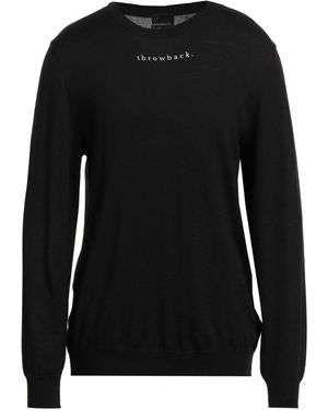 Throwback. Sweater - Black