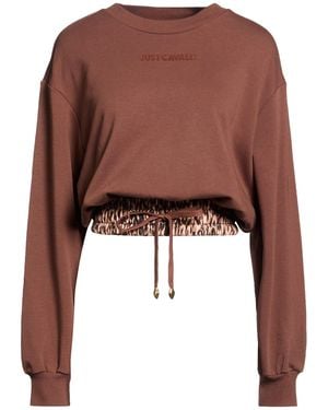 Just Cavalli Sweatshirts - Brown