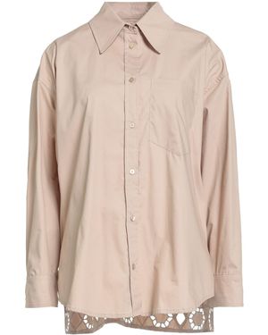 Dondup Shirt Cotton, Polyester - Natural