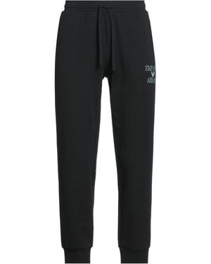 Emporio Armani Trousers Cotton, Polyester - Black