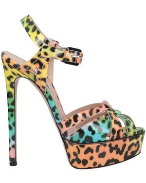 Casadei Sandals Leather - Metallic