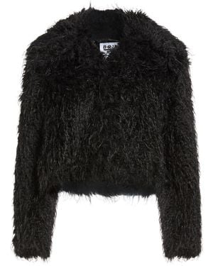 Berna Shearling & Teddy - Black