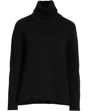 Semicouture Rollkragenpullover - Schwarz