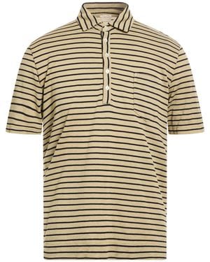 Massimo Alba Khaki Polo Shirt Cotton, Linen - White