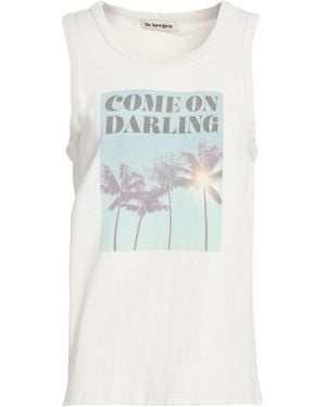 LIV BERGEN Tank Top Cotton - Blue