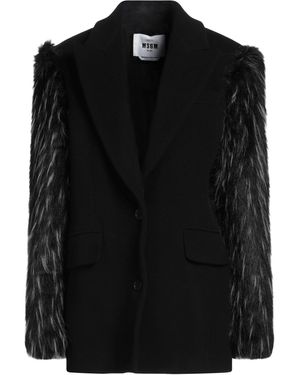 MSGM Mantel - Schwarz