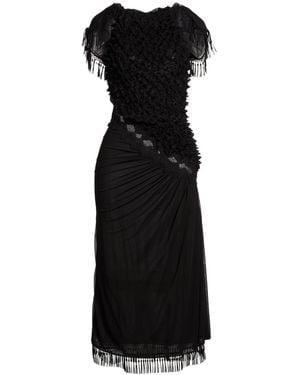 Christopher Esber Vestito Lungo - Nero