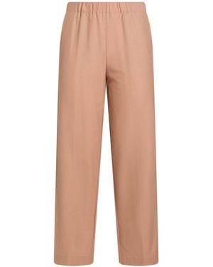Kiltie Sand Pants Virgin Wool, Elastane - Natural