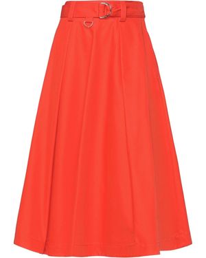 MSGM Midi Skirt - Red