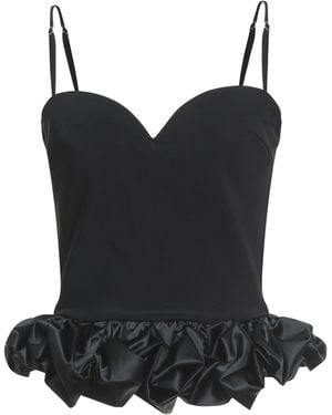 La Petite Robe Di Chiara Boni Top Polyamide, Elastane - Black